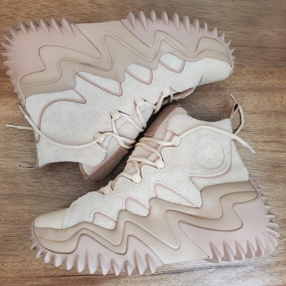 NEW RARE Converse X Shai Gilgeous Alexander Cx Motion Hi Oatmilk  M8.5W10 - Picture 5 of 16